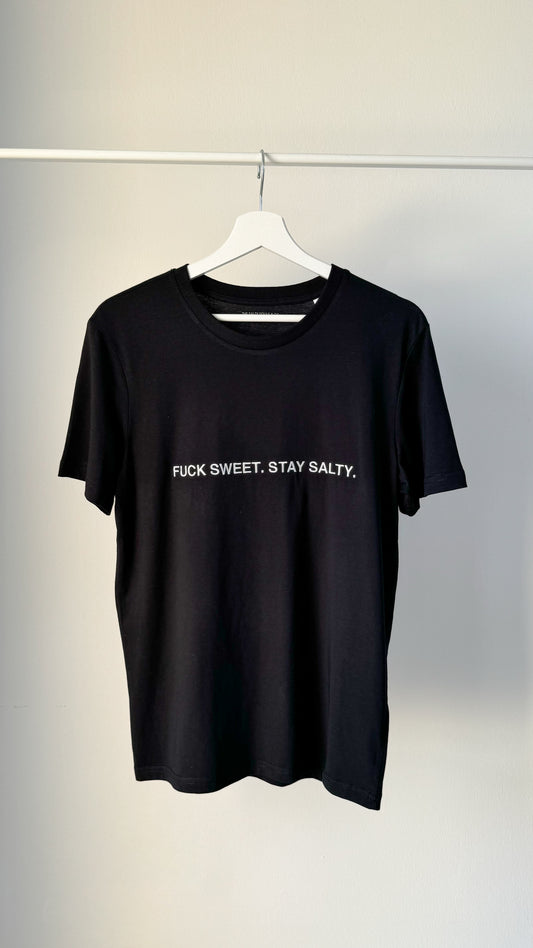 F*ck Sweet Stay Salty T-Shirt Blacki