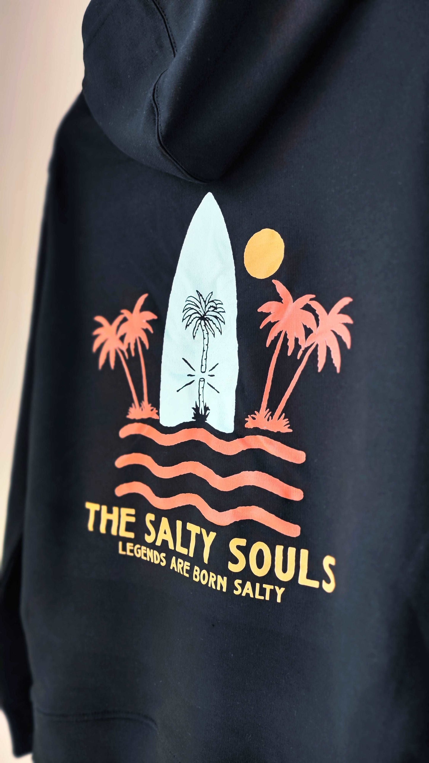 ISLAND LIFE HOODIE BLACK