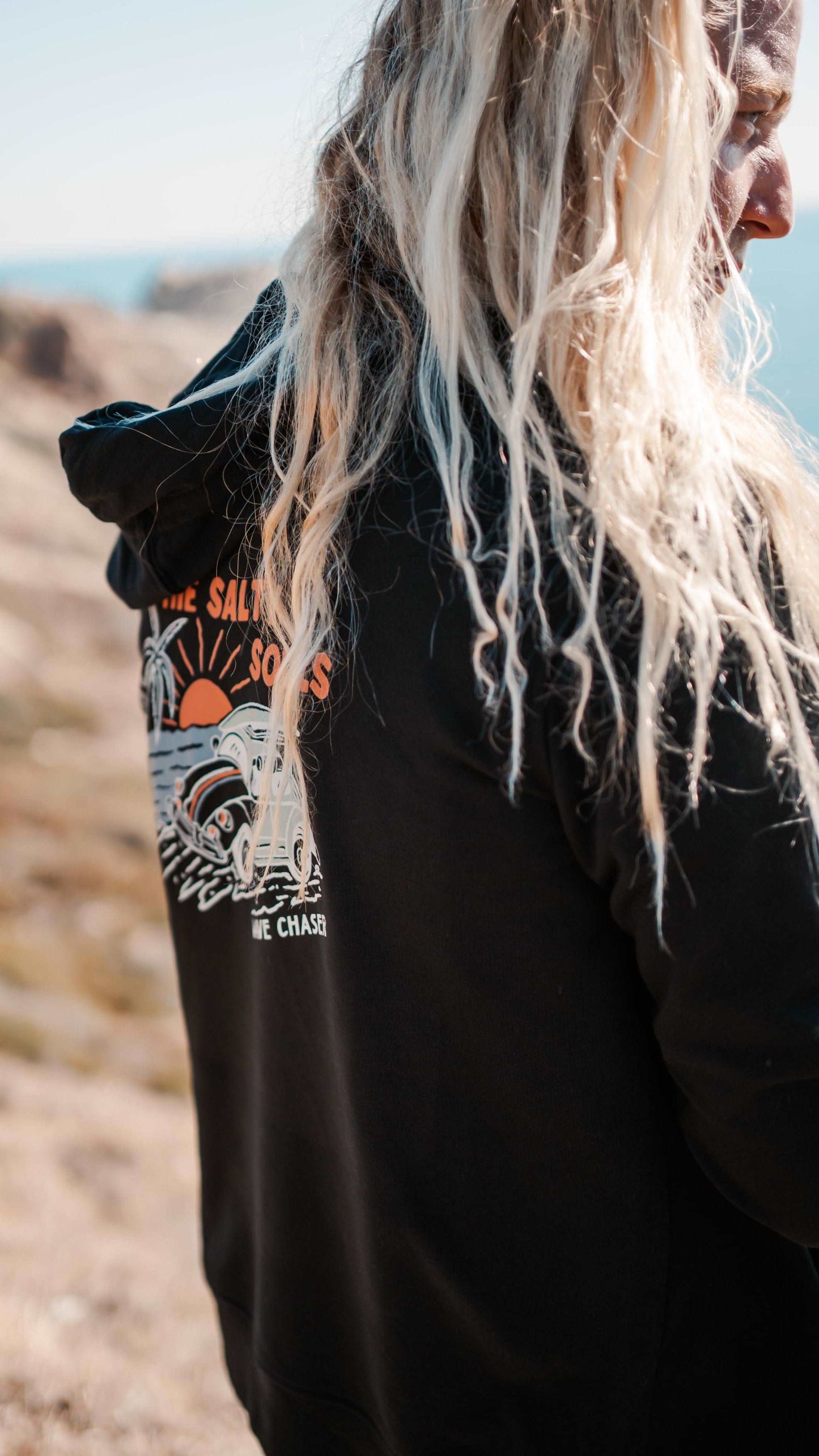 WAVE CHASER ZIPPER HOODIE