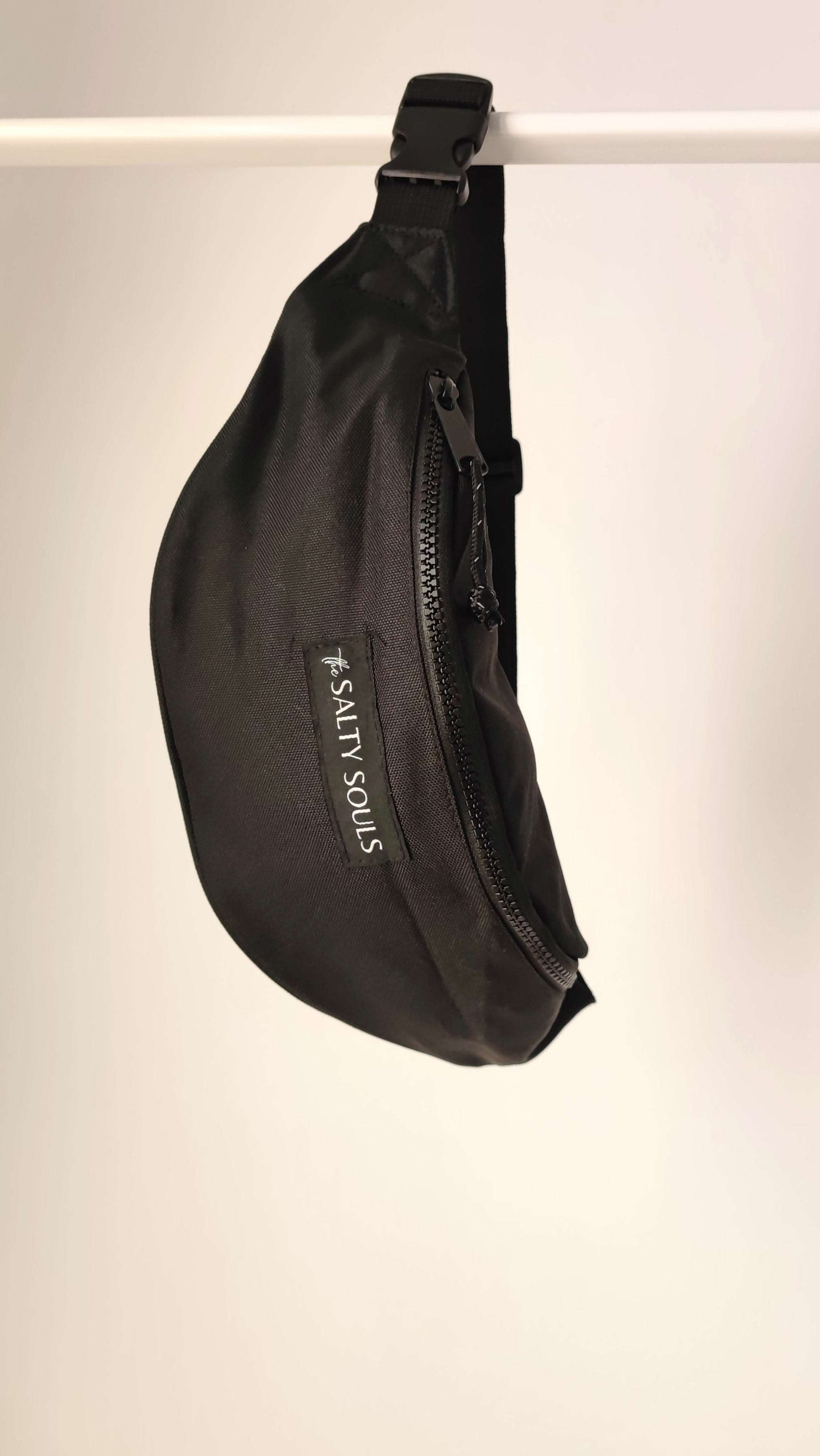Recycled Bum Bag Black