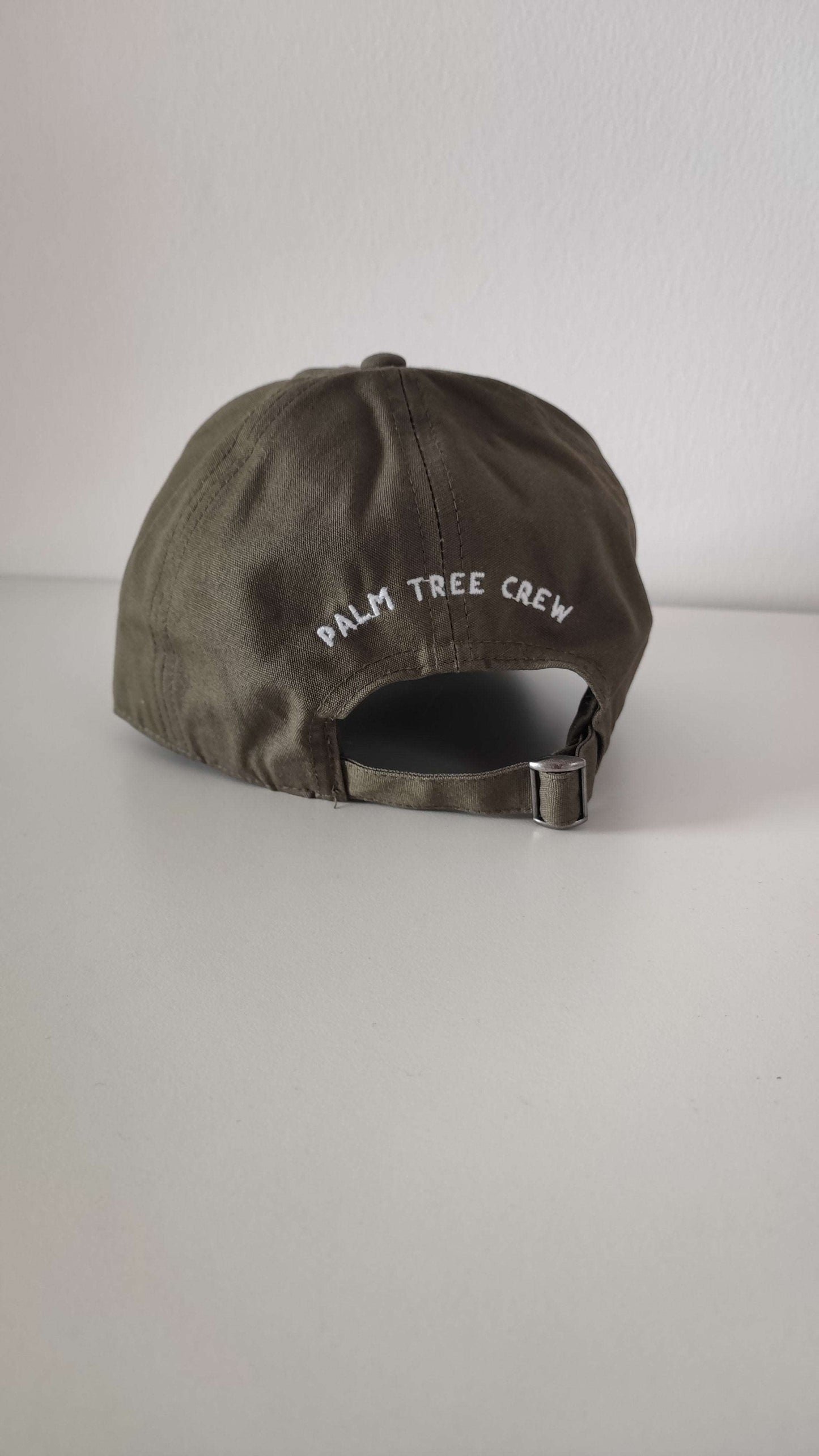PALM TREE CREW CAP KHAKI