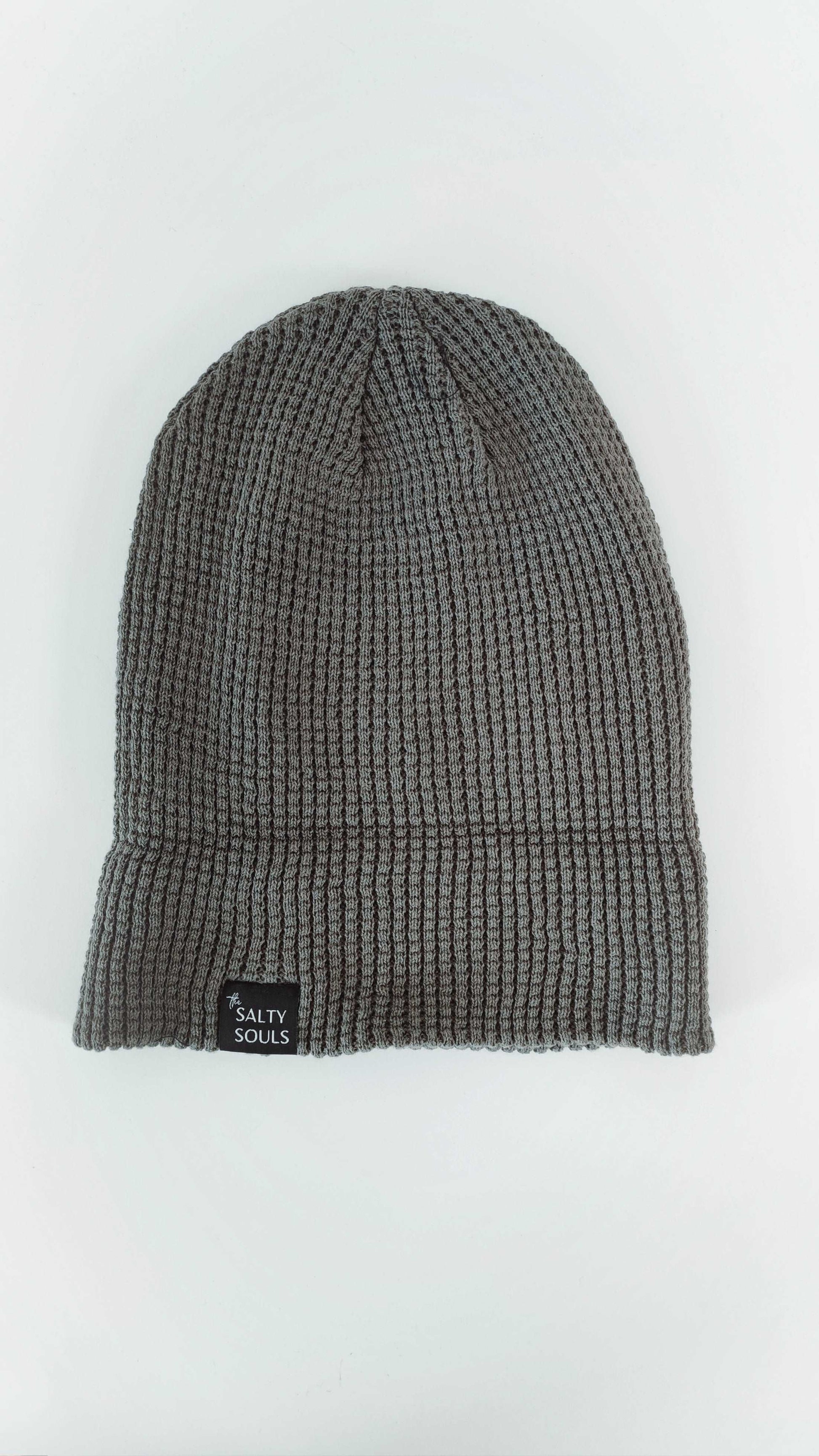 ORGANIC WAFFLE BEANIE KHAKI