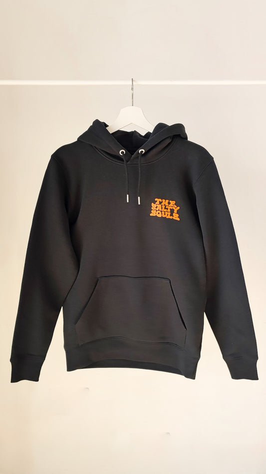ISLAND BORN ISLAND RAISED ORGANIC HOODIE BLACK