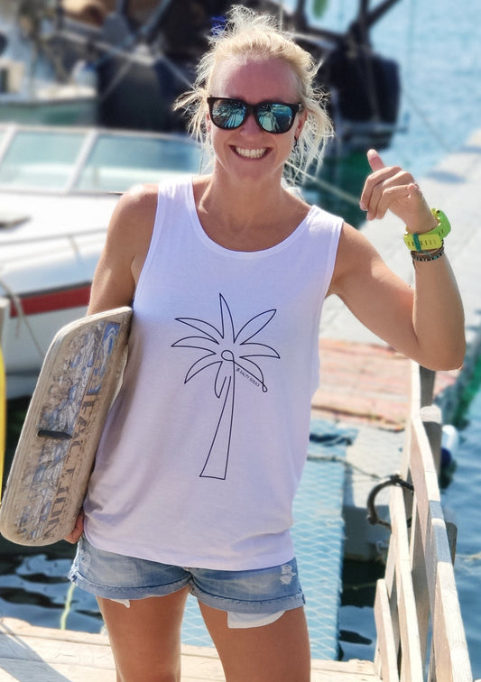 "PALM"    100% ORGANIC COTTON T-SHIRT