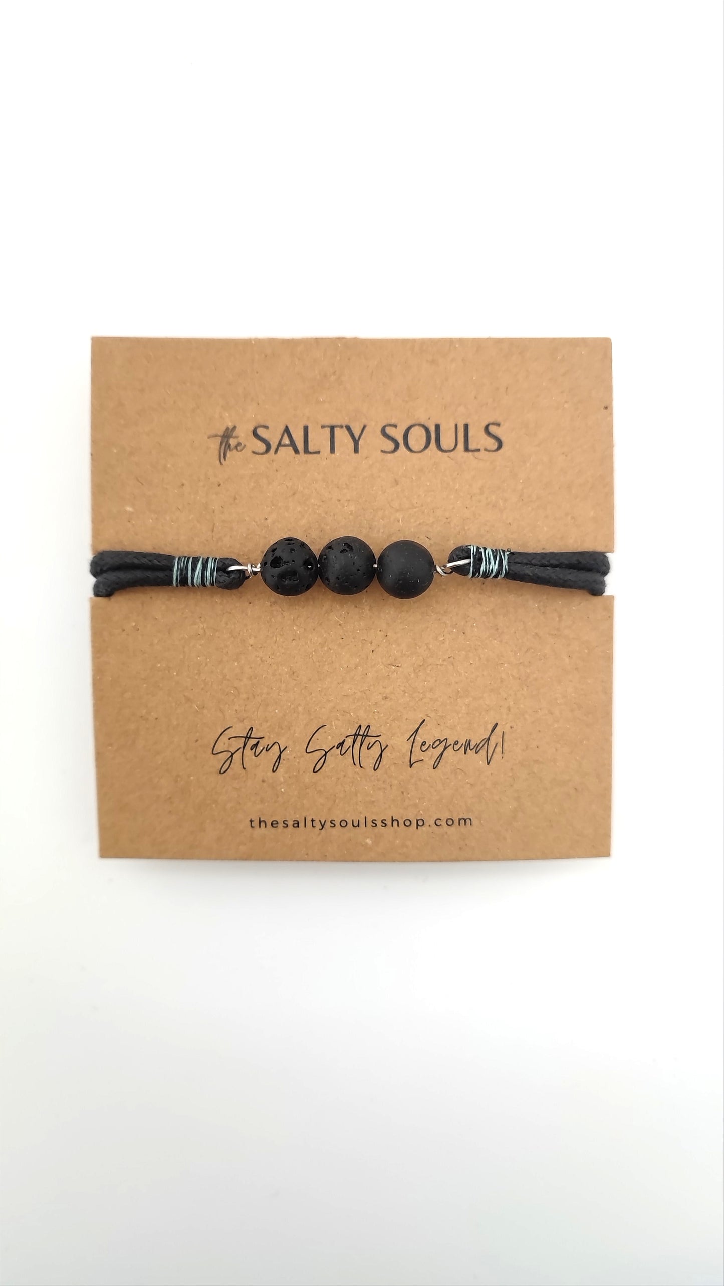 LAVA STONE BRACELET TRIO MINT