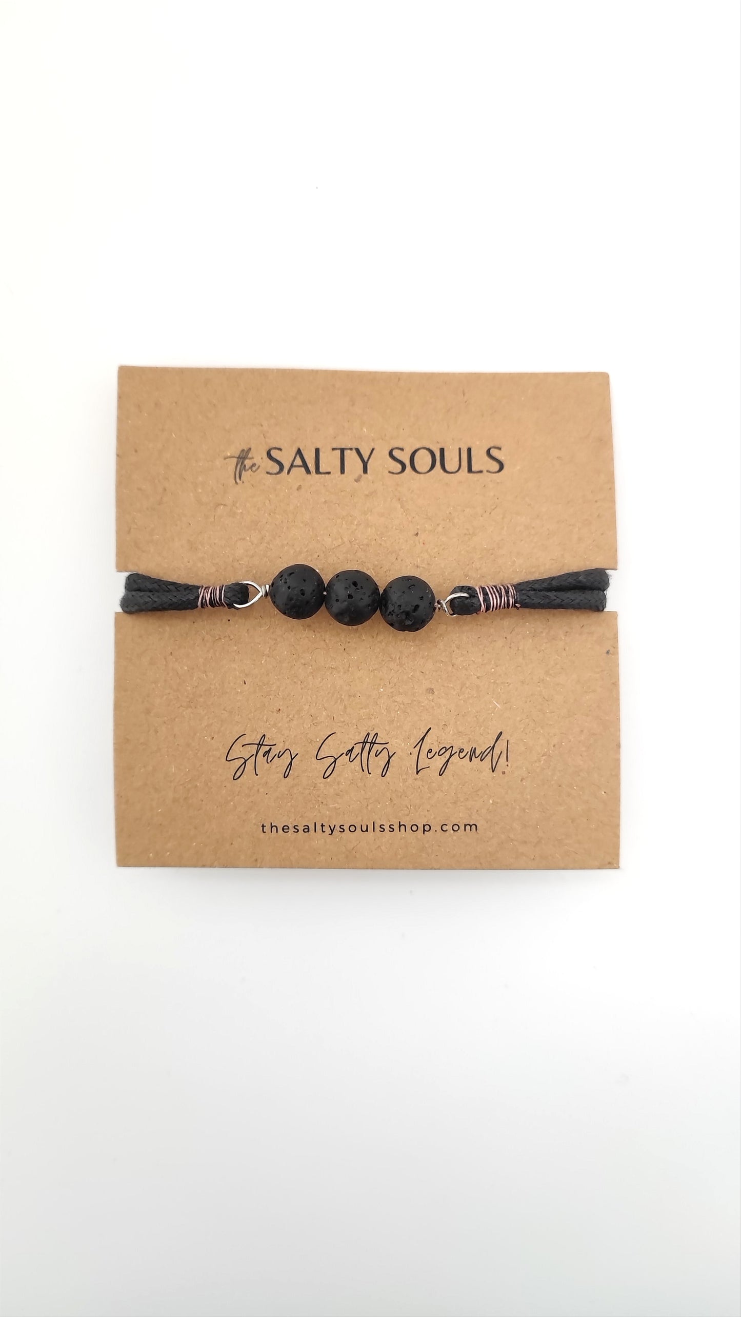 LAVA STONE BRACELET TRIO PINK