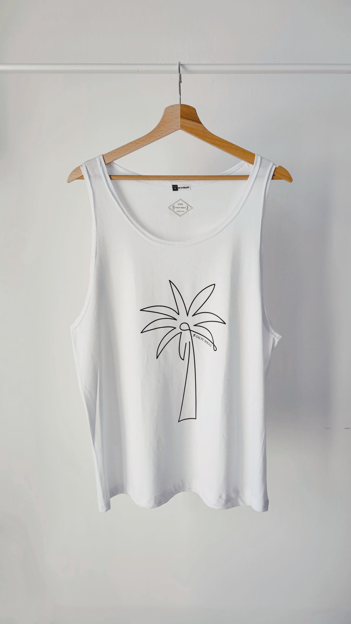 "PALM" 100% ORGANIC COTTON T-SHIRT