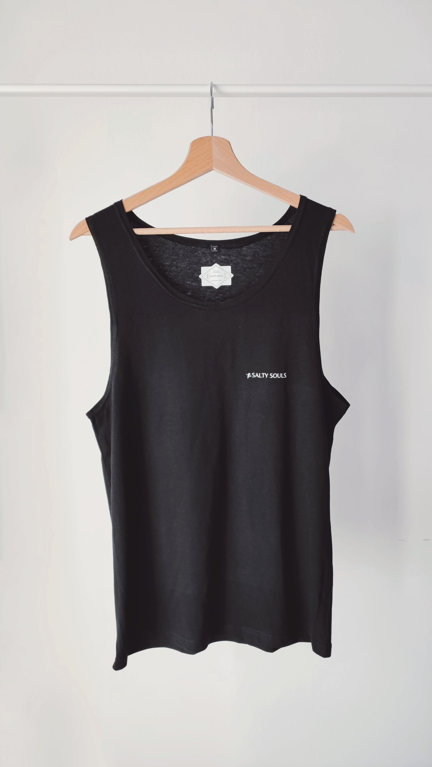 "SALTY BALANCE" 100% ORGANIC COTTON T-SHIRT