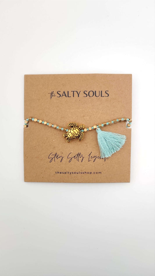 TURTLE ANKLET MINT